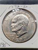 BU 1972-D Ike Dollar