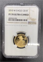 2010 PF70 Double Eagle $10 Gold Coin