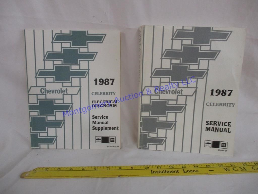 1987 CELEBRITY MANUELS