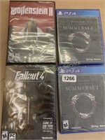 2 PS4, 2 PC Games
