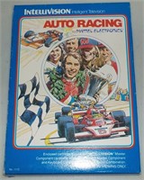 Auto Racing Intellivision Game - CIB - Complete