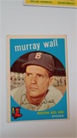 1959 Topps #42 Murray Wall - Boston Red Sox