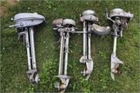 (4) VINTAGE TROLLING MOTORS: