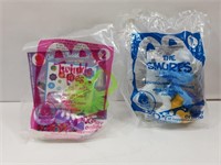 Smurf & Twinkle Toes Still Sealed McDonald's Toy