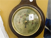 BAROMETER, WEST GERMANY,  28 INCHES OVERALL