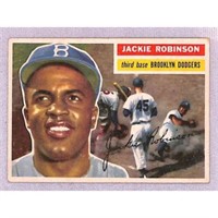 1956 Topps Jackie Robinson Vgex Dead Centering