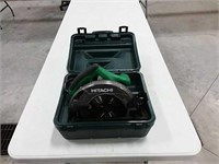 New Hitachi 7 1/4" Circular Saw with case