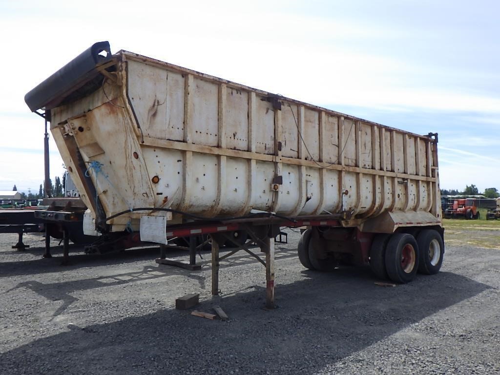 Fruehauf 26' T/A End Dump Trailer