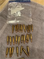 20 count Remington 222 ammo