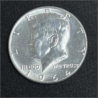 1964 Kennedy Silver Half Dollar