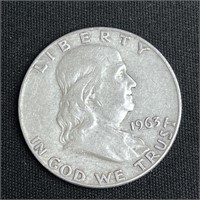 1963 Franklin Silver Half Dollar