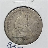 1856 SEATED LIBERTY QUARTER