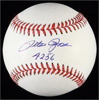 Autographed Pete Rose OML Baseball