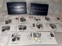 (2) full sets of ten new U.S. five -cent coins