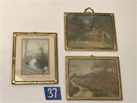 Wallace Nutting, Mini Framed Landscapes