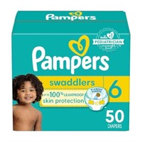 Pampers Swaddlers Active Baby Diaper Size 6 50
