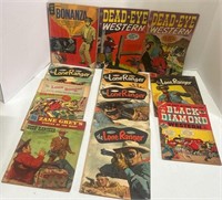 Western Comics Mixed Lot. Bonanza  The Lone