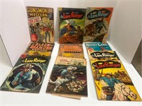 Western Comic Book Lot. Gunsmoke,  Lone Ranger