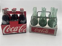 Vintage Coke Carrier & Bottles