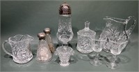 WATERFORD SHAKER & CRYSTAL LOT