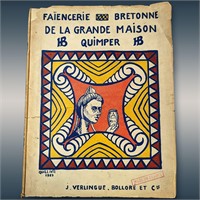 A 1920s Illustrated Catalog Of French Quimper Pott