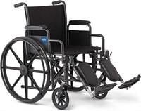 Comfortable Folding Wheelchair with Swing-Back