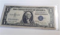 1935 One Dollar Currency Silver Certificate