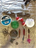 Items found in tacklebox lures, see photo