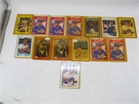 LOT OF 14 MISC DAVE JUSTICE BASEBALL CARDS