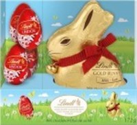 Lindt GOLD BUNNY and LINDOR Milk Chocolate Easter