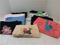 Ladies medium and large tshirts