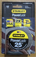 (BC) Stanley powerlock 25' tape rule