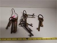 Various Antique Keys