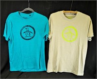 (2) PENGUIN T-SHIRTS Medium M