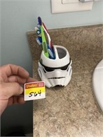 Star Wars toothbrush holder