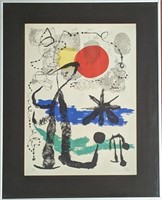 Joan Miro RARE Lithograph 1955, Signed