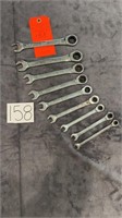 Titan wrenches, 
Ratchet, Open end box end