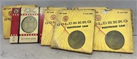 Goldberg dust proof 8 mm cans new old stock