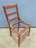 Eastlake 1880's Wood Chair