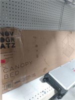 New Novogratz King Size Canopy bed frame