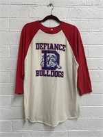 Vintage Defiance Bulldogs Baseball Shirt (XL)