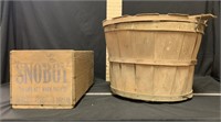 Bushel Basket, Snoboy Crate