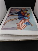 Various America Themed Prints
