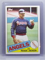 Reggie Jackson 1985 Topps
