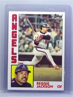Reggie Jackson 1984 Topps
