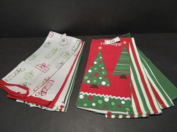 Christmas hand towels