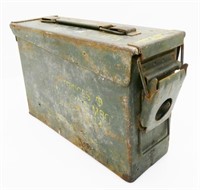 Military Ammunition Box with Small Lead Weights