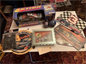 Dale Earnhardt Collectibles, Clock, Can, Misc.