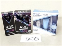 New Crest and Arc Teeth Whitening