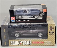 2 Collectible Die Cast Corvettes